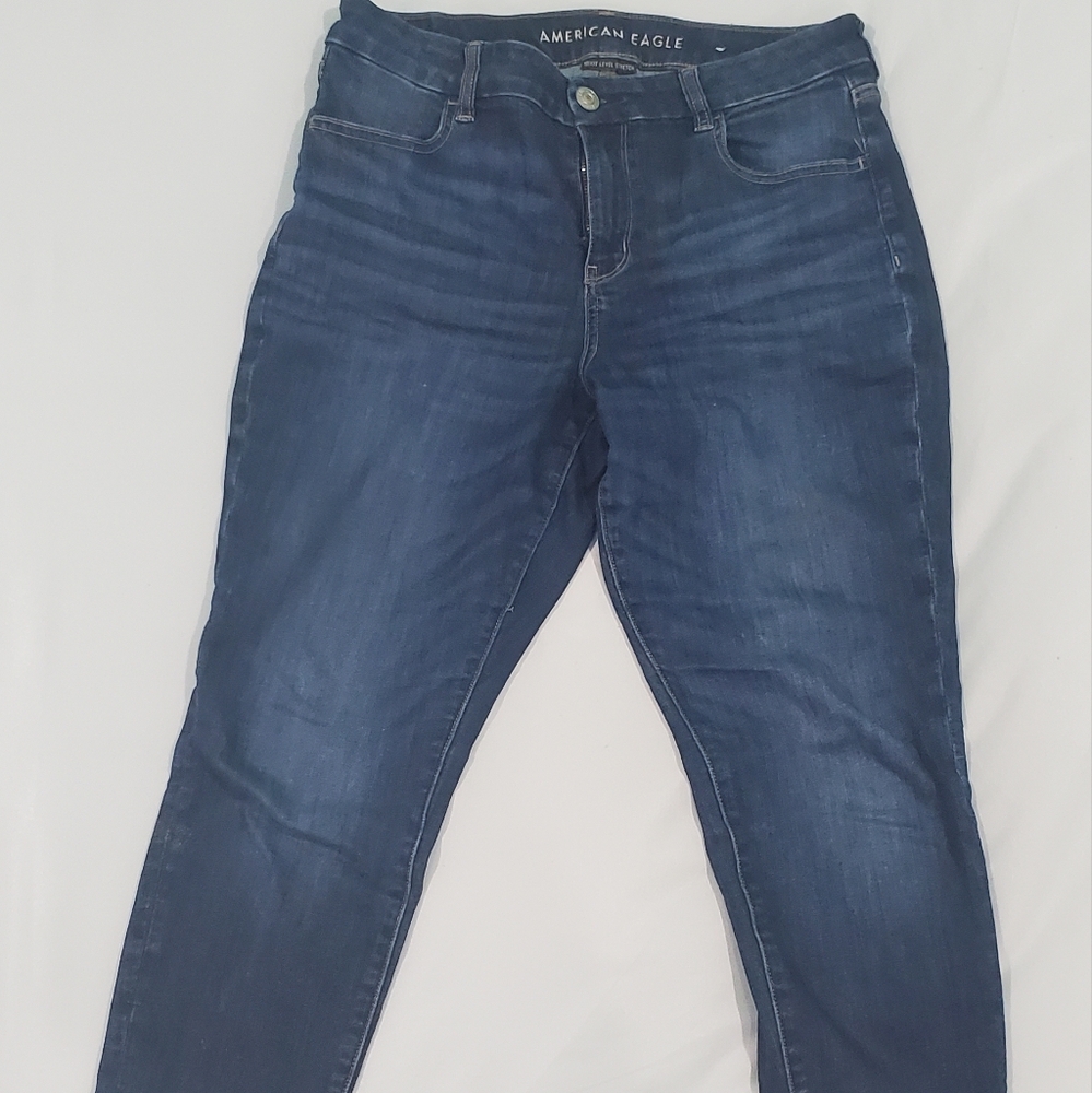 American Eagle, size 10, blue jeans